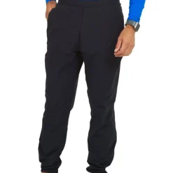 IBKUL Solid Joggers Pants Flat Front Golf Apparel
