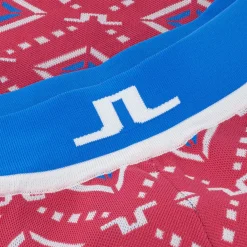 J. Lindeberg Flare Knitted Shorts Flat Front Golf Apparel