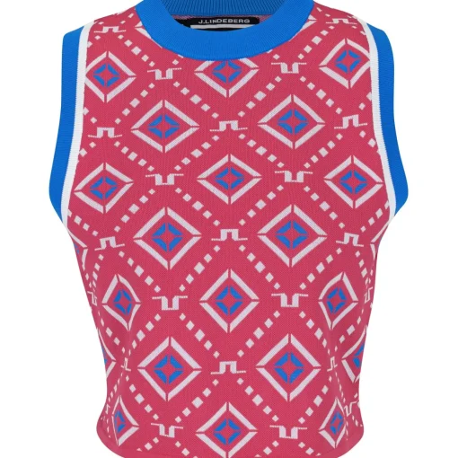 J. Lindeberg Freja Knitted Top Outerwear Vest Golf Apparel