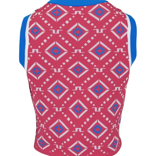 J. Lindeberg Freja Knitted Top Outerwear Vest Golf Apparel