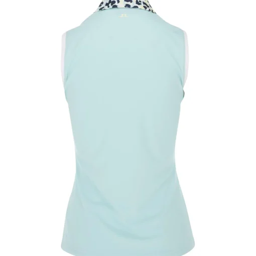 J. Lindeberg GiGi Sleeveless Shirt Polo Short Sleeve Golf Apparel