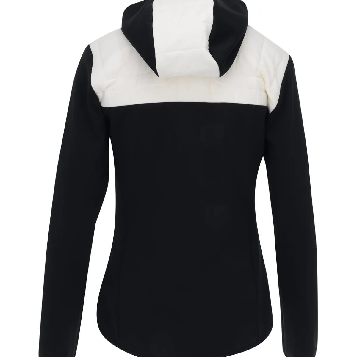 J. Lindeberg Holma Quilt Hybrid Hood Outerwear Jacket Golf Apparel