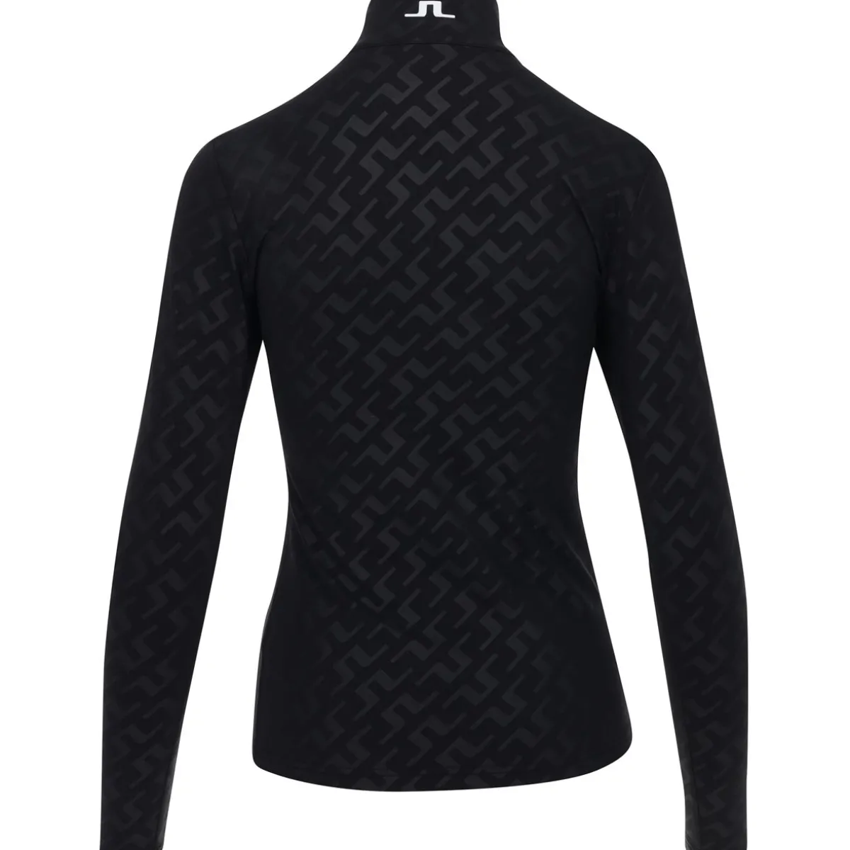 J. Lindeberg Lauryn Deboss Midlayer Outerwear Pullover Golf Apparel