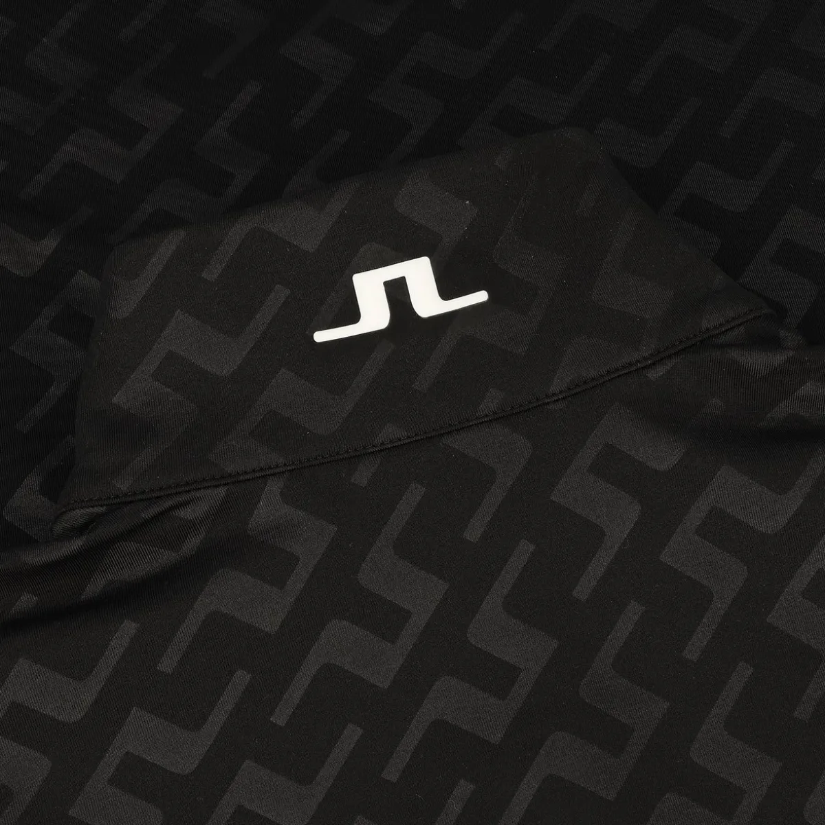 J. Lindeberg Lauryn Deboss Midlayer Outerwear Pullover Golf Apparel