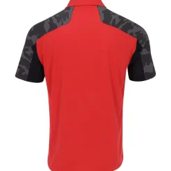 JDX Miles Shoulder Block Shirt Polo Short Sleeve Golf Apparel