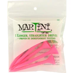 Martini 3 1/4 Pink Golf Tees
