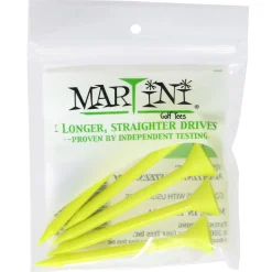 Martini 3 1/4 Yellow Golf Tees
