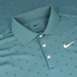Nike DF Tour Print Shirt Polo Short Sleeve Golf Apparel