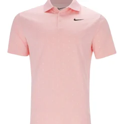 Nike DF Tour Print Shirt Polo Short Sleeve Golf Apparel