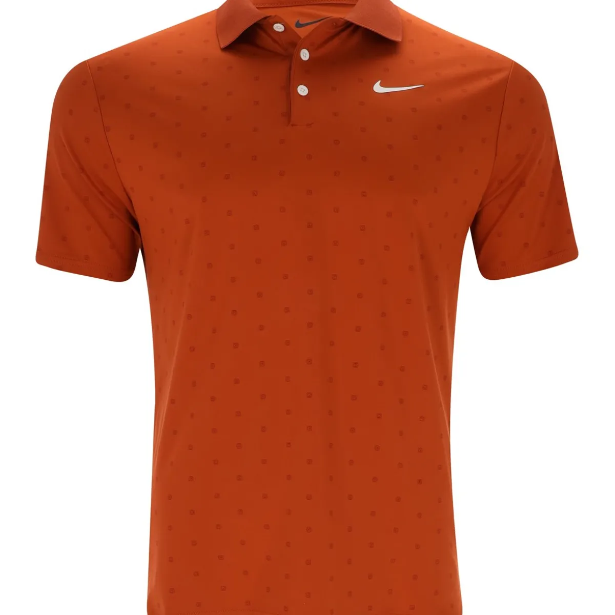 Nike DF Tour Print Shirt Polo Short Sleeve Golf Apparel