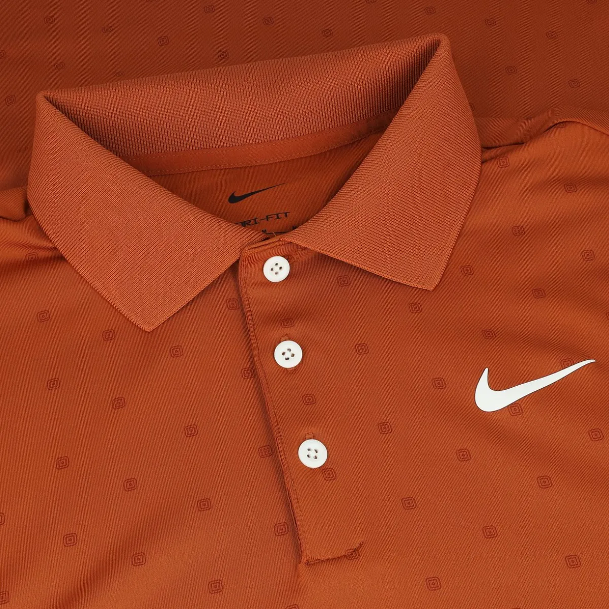 Nike DF Tour Print Shirt Polo Short Sleeve Golf Apparel