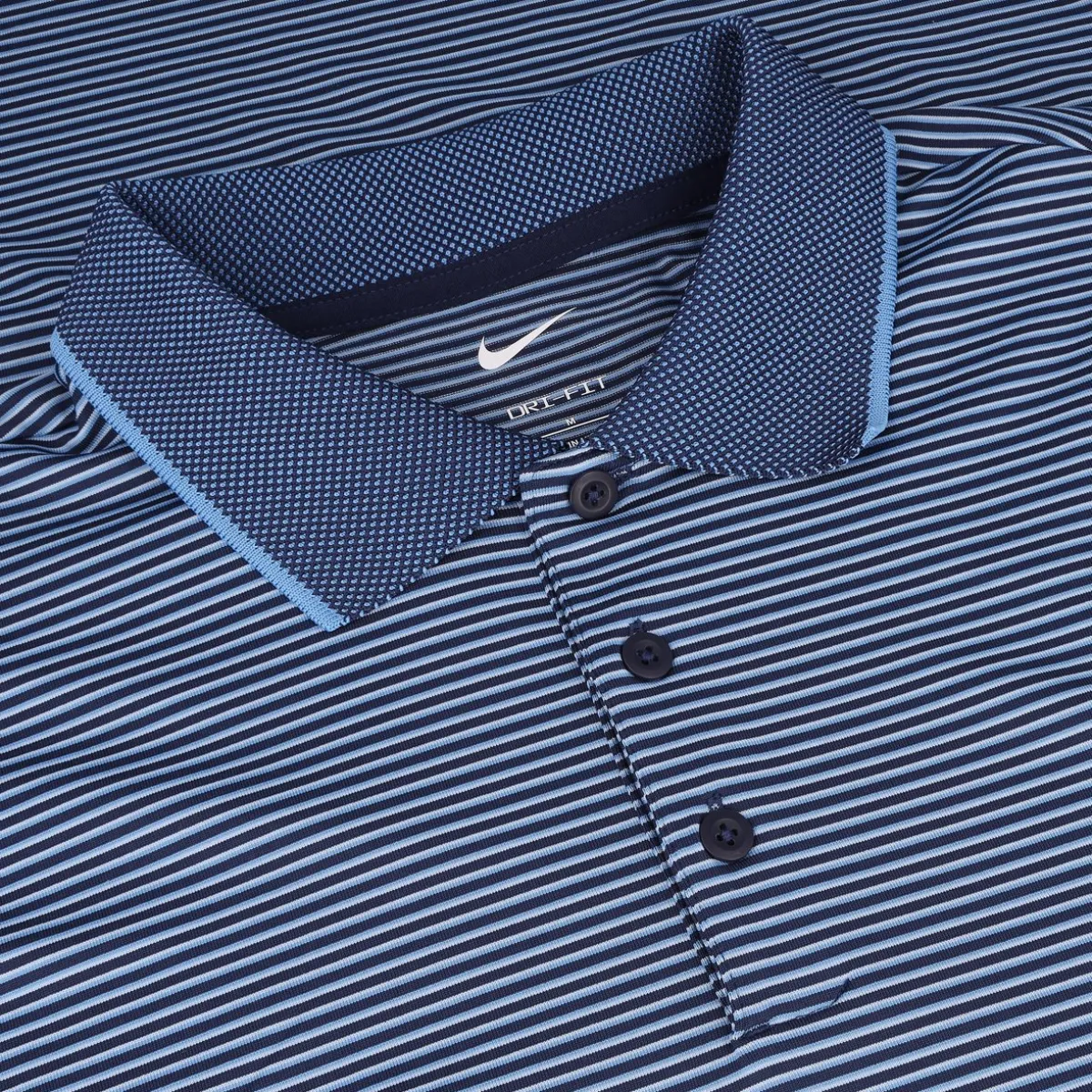 Nike DF Tour Stripe OLC Shirt Polo Short Sleeve Golf Apparel