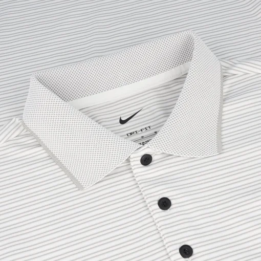 Nike DF Tour Stripe OLC Shirt Polo Short Sleeve Golf Apparel