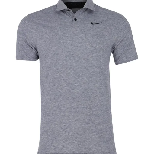 Nike Dri Fit Tour Heather Shirt Polo Short Sleeve Golf Apparel