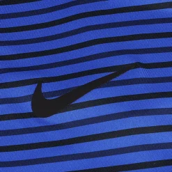 Nike Dri Fit Tour Stripe Shirt Polo Short Sleeve Golf Apparel