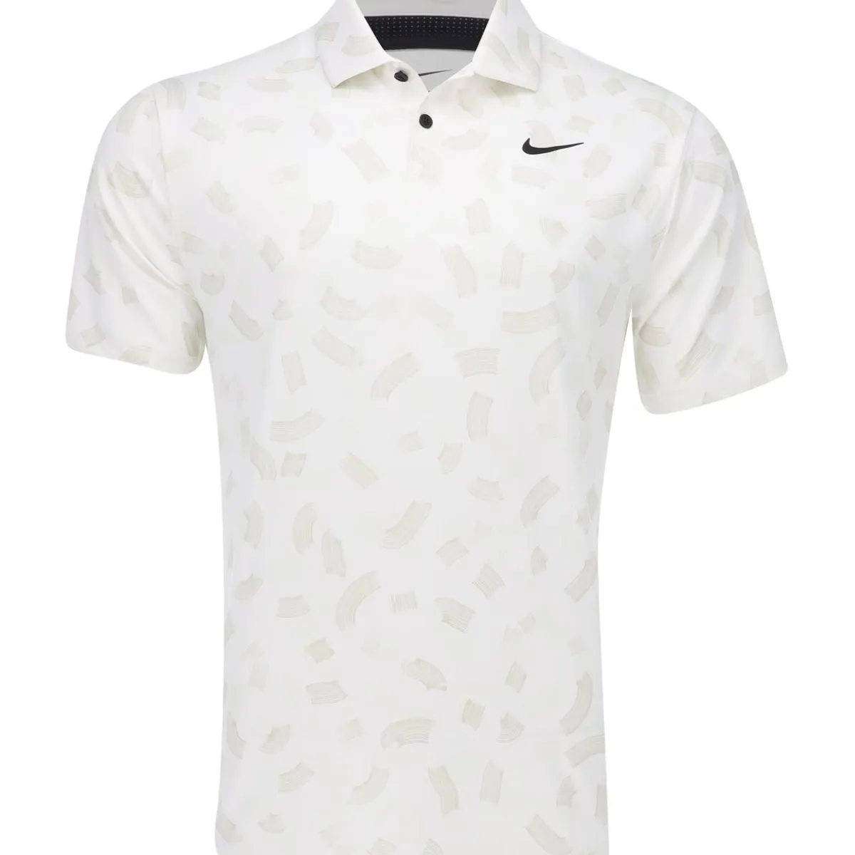Nike DriFit Tour Micro Print Shirt Polo Short Sleeve Golf Apparel