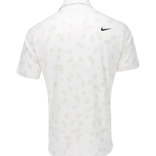 Nike DriFit Tour Micro Print Shirt Polo Short Sleeve Golf Apparel