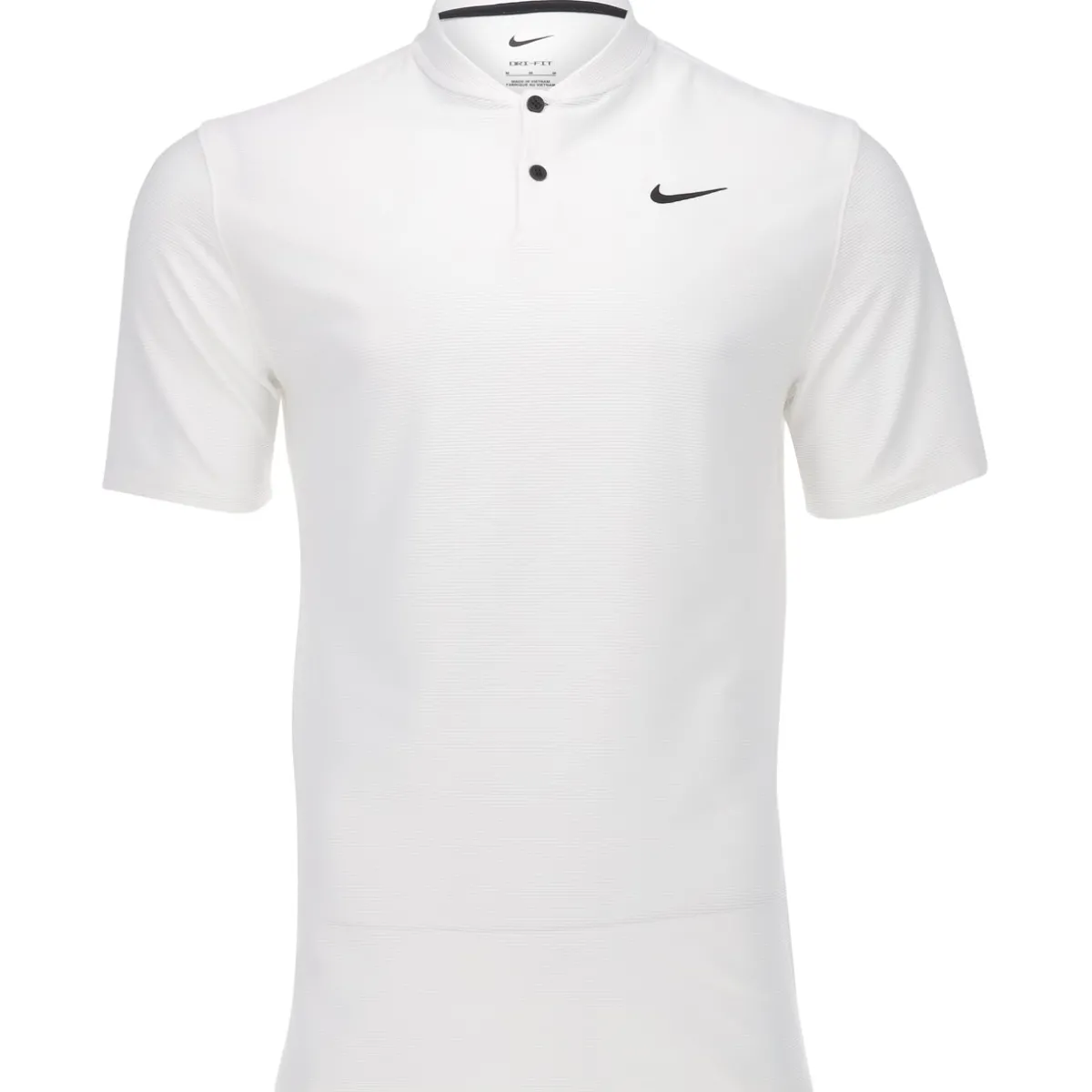 Nike DriFit Tour Texture Blade Shirt Polo Short Sleeve Golf Apparel