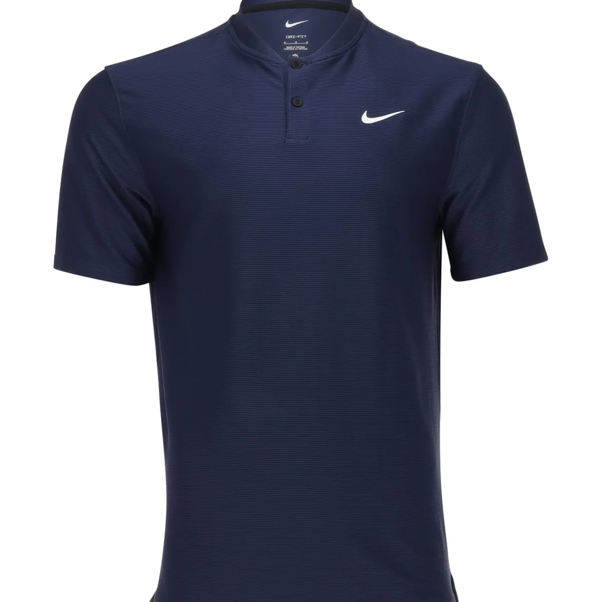 Nike DriFit Tour Texture Blade Shirt Polo Short Sleeve Golf Apparel