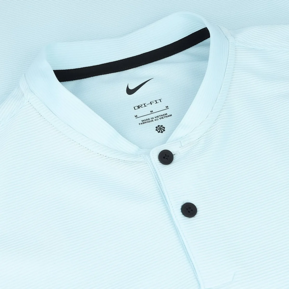 Nike DriFit Tour Texture Blade Shirt Polo Short Sleeve Golf Apparel