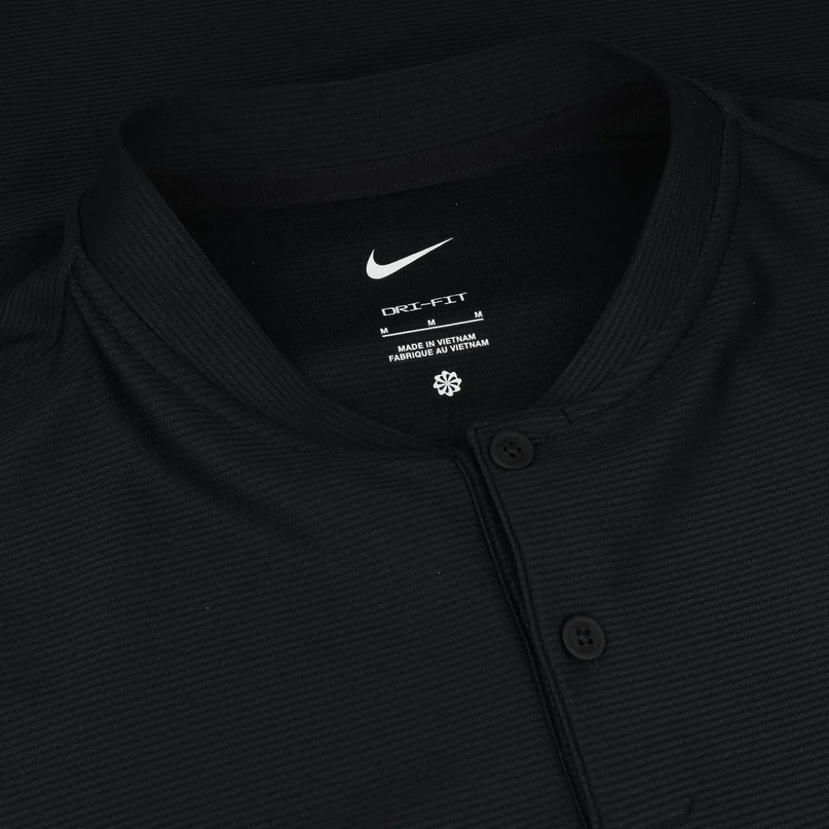 Nike DriFit Tour Texture Blade Shirt Polo Short Sleeve Golf Apparel