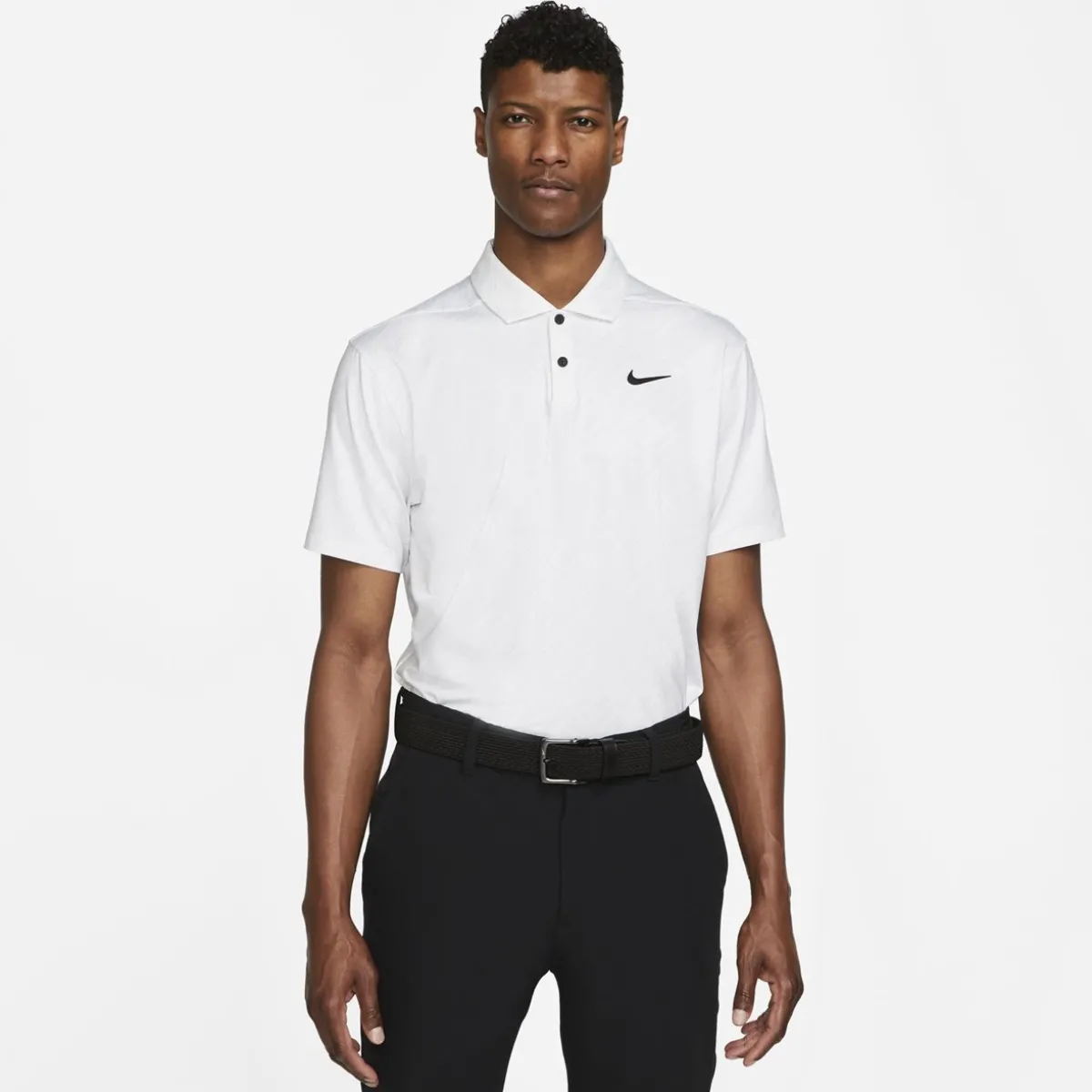 Nike Dri-Fit Vapor Stripe Shirt Polo Short Sleeve Golf Apparel
