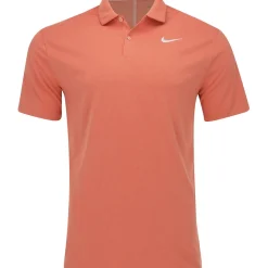 Nike DriFit Victory+ Heather Shirt Polo Short Sleeve Golf Apparel