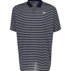 Nike Dri-Fit Victory Stripe Shirt Polo Short Sleeve Golf Apparel