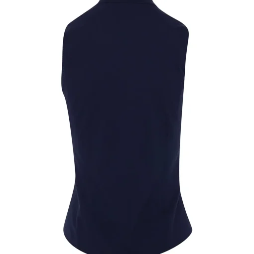 Puma Aerlon Mock Sleeveless Shirt Polo Short Sleeve Golf Apparel