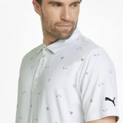 Puma Cloudspun H8 Golf Shirt Polo Short Sleeve Golf Apparel