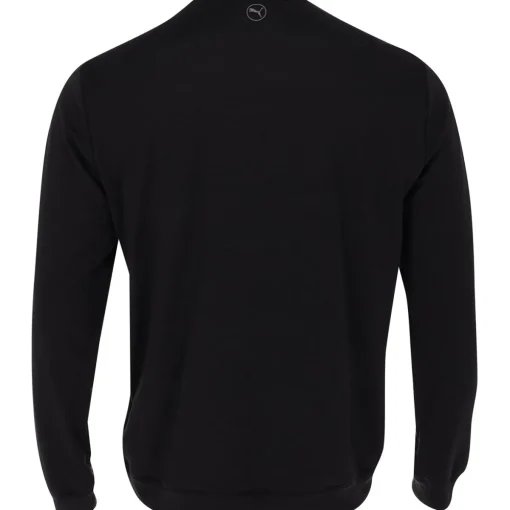 Puma Cloudspun Patch Crewneck Outerwear Pullover Golf Apparel