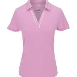 Puma Cloudspun Piped Shirt Polo Short Sleeve Golf Apparel