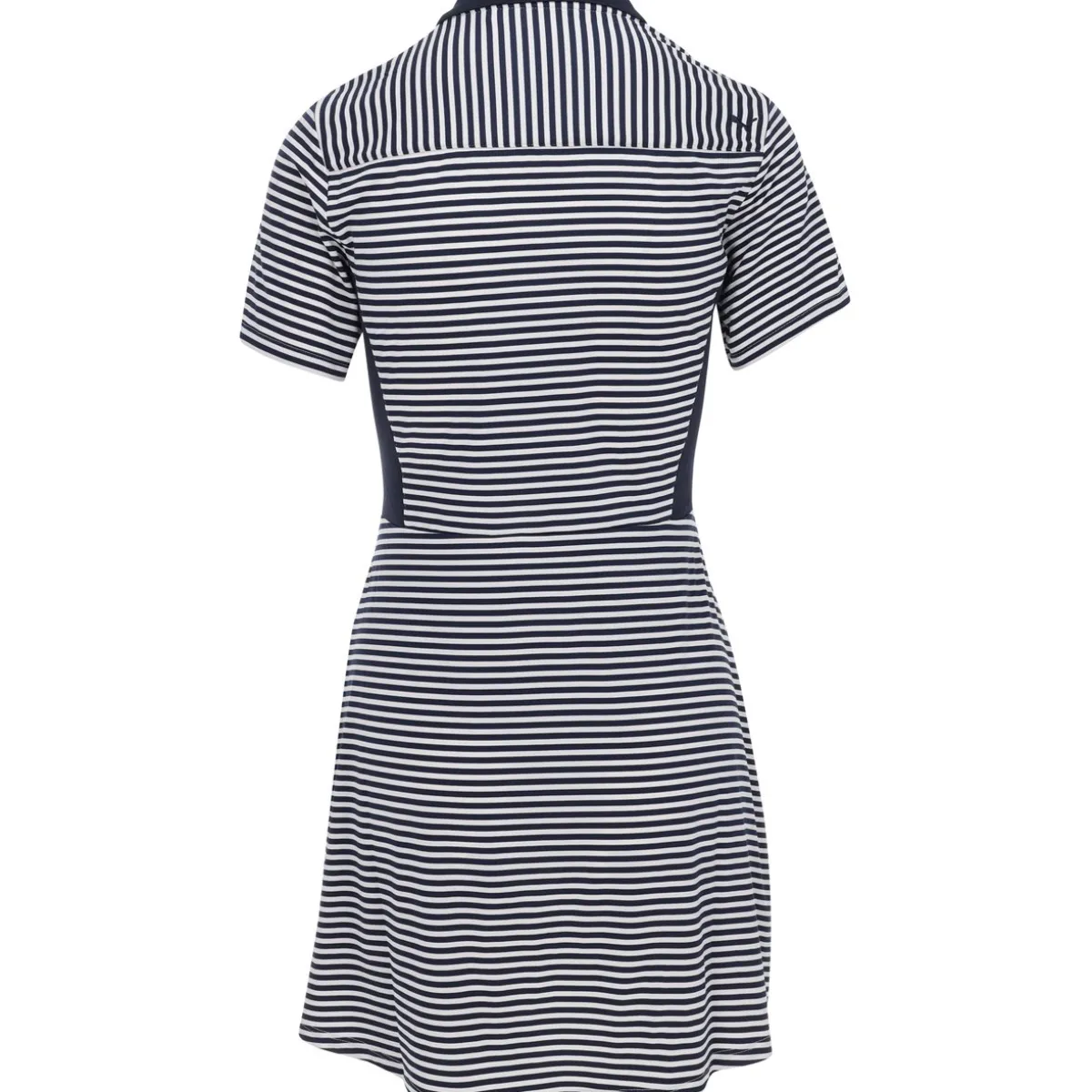 Puma Kassidy Stripe Dress Polo Short Sleeve Golf Apparel
