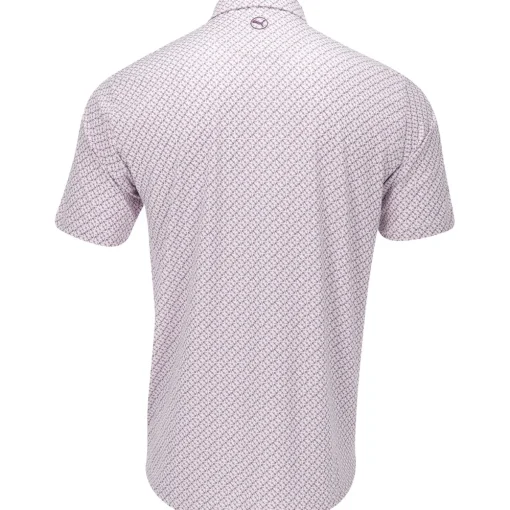 Puma Mattr Anchors Shirt Polo Short Sleeve Golf Apparel