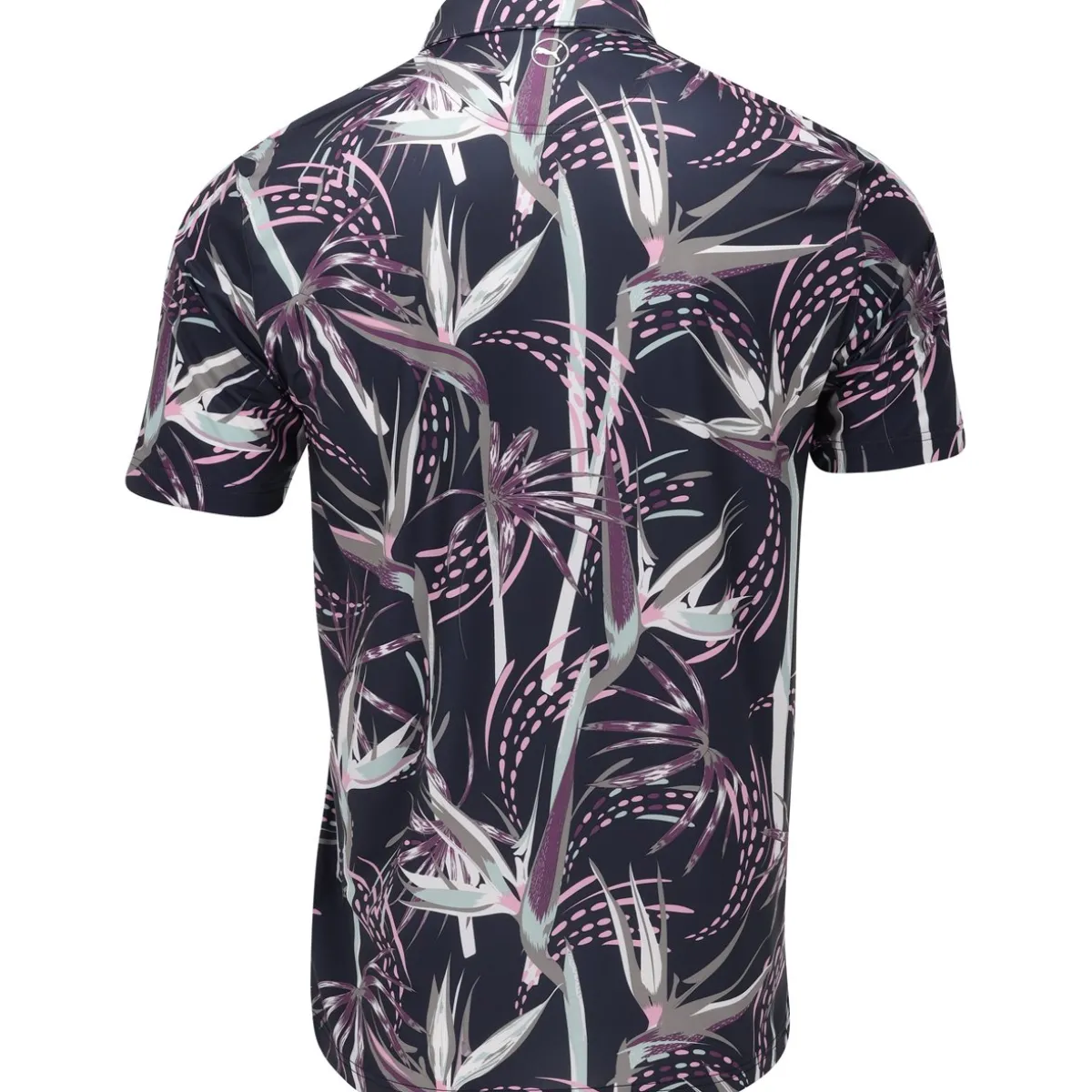 Puma MATTR Birds Of Paradise Shirt Polo Short Sleeve Golf Apparel