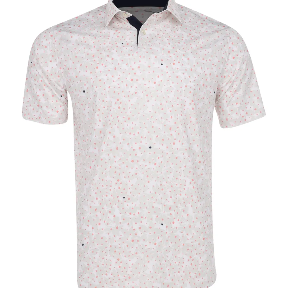 Puma MATTR Bloom Field Shirt Polo Short Sleeve Golf Apparel
