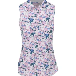 Puma MATTR Bloom Sleeveless Shirt Polo Short Sleeve Golf Apparel