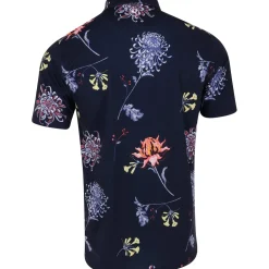 Puma MATTR Dahlia Shirt Polo Short Sleeve Golf Apparel