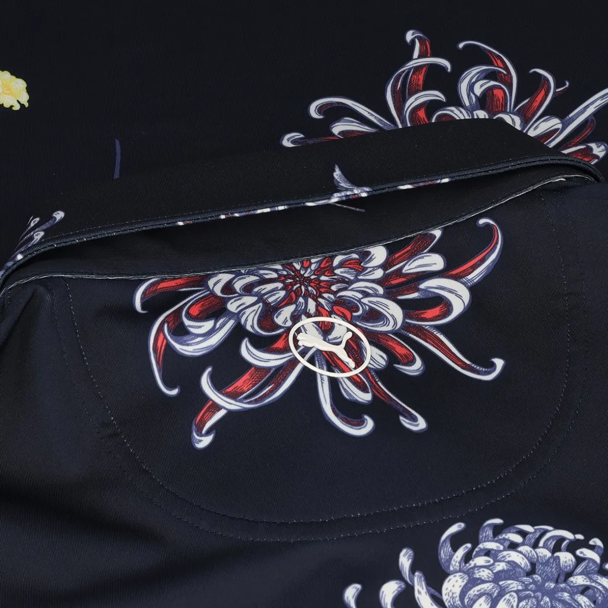 Puma MATTR Dahlia Shirt Polo Short Sleeve Golf Apparel