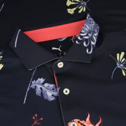 Puma MATTR Dahlia Shirt Polo Short Sleeve Golf Apparel