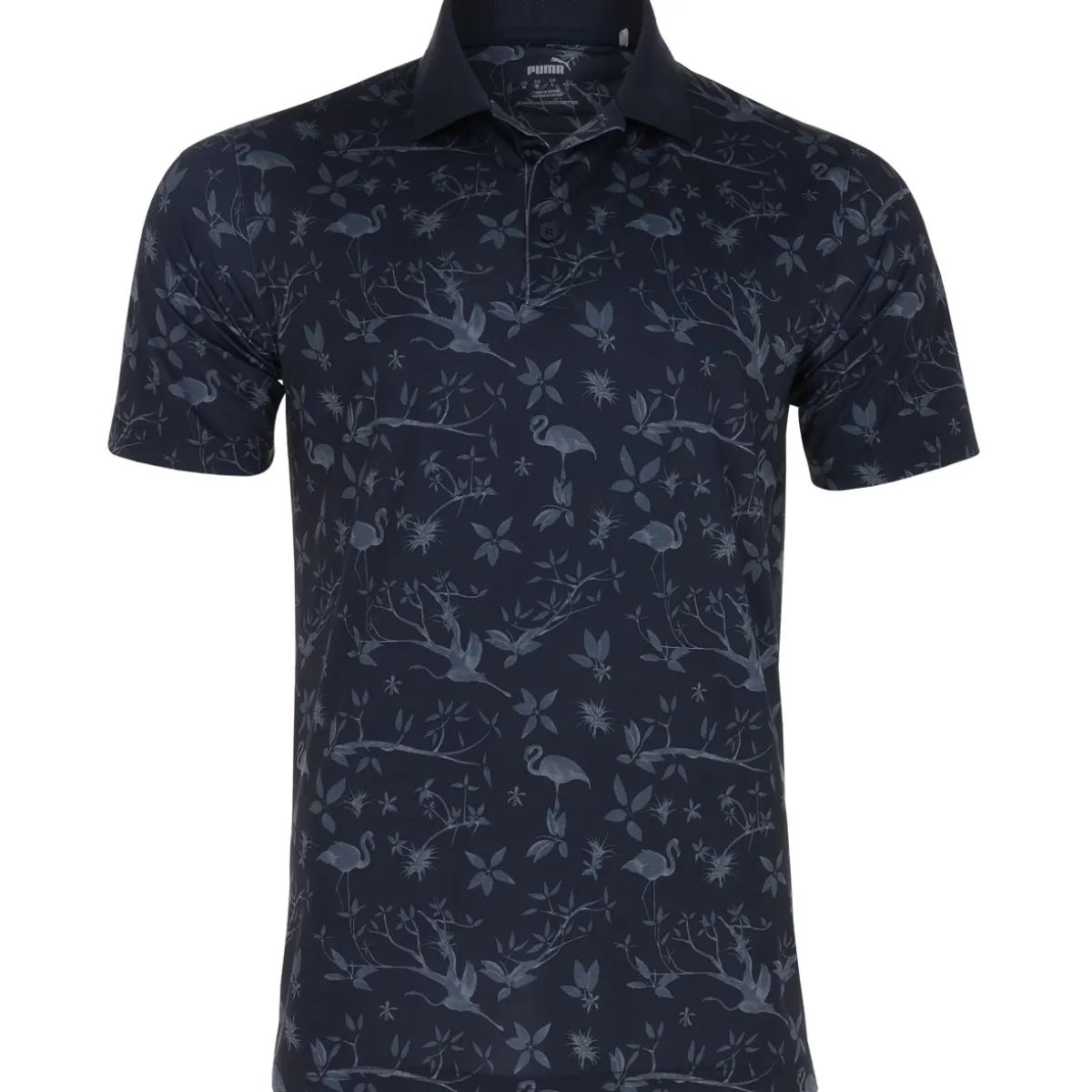 Puma Mattr Lagoon Shirt Polo Short Sleeve Golf Apparel