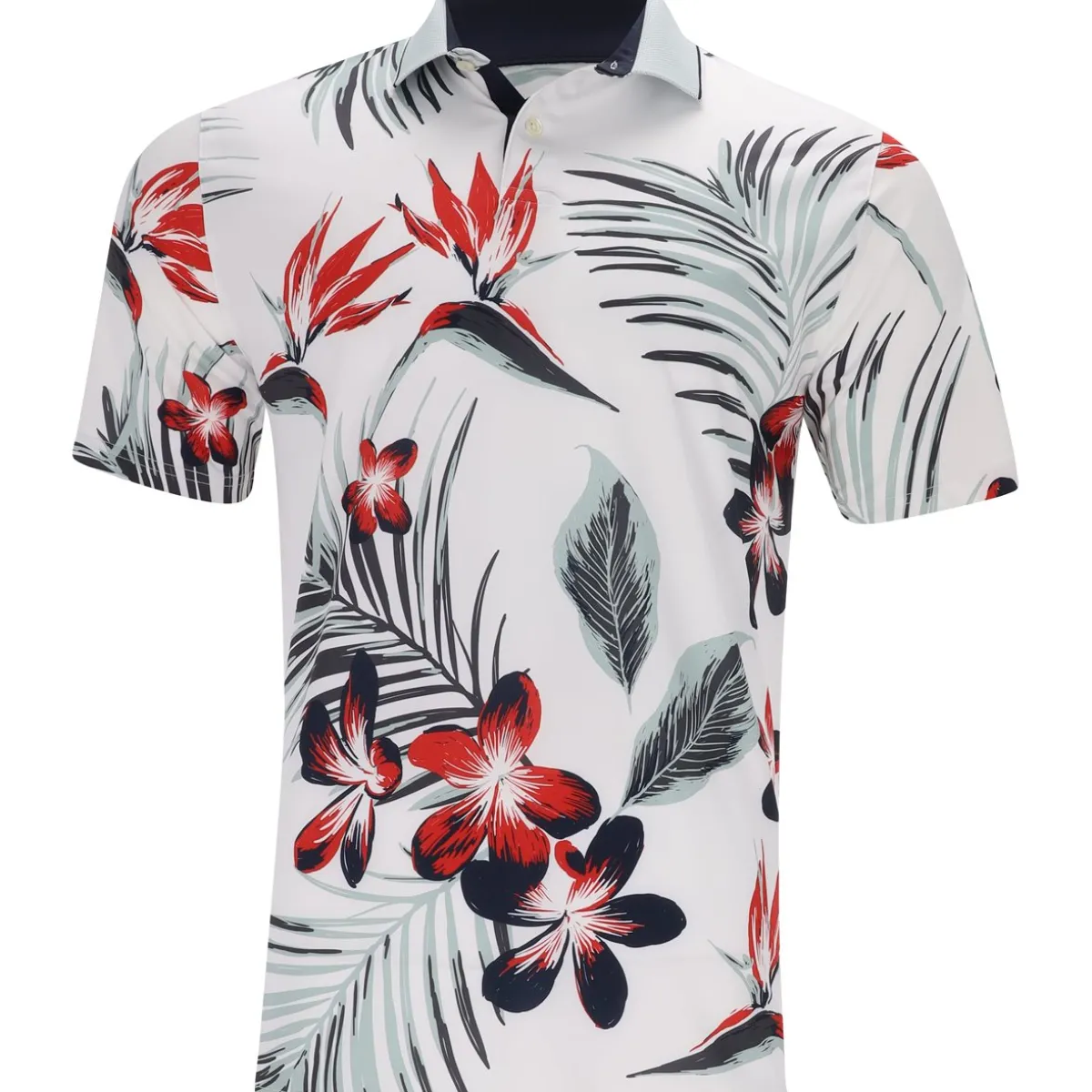 Puma MATTR Luau Shirt Polo Short Sleeve Golf Apparel