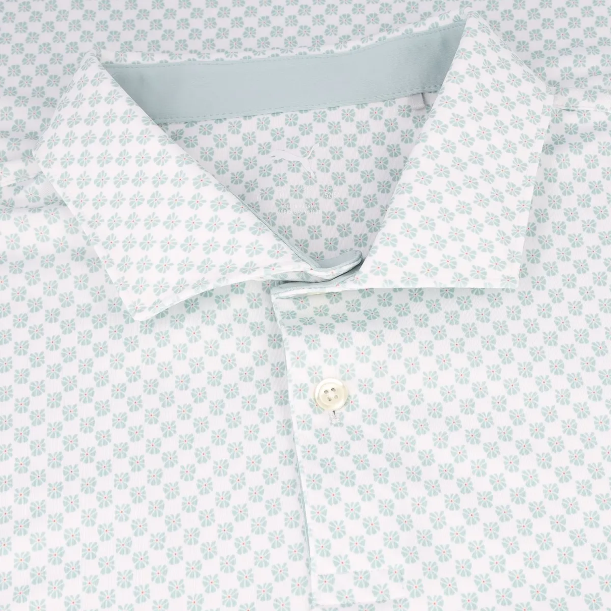 Puma MATTR Micro Floral Shirt Polo Short Sleeve Golf Apparel