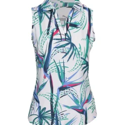 Puma Mattr Paradise Sleeveless Shirt Polo Short Sleeve Golf Apparel