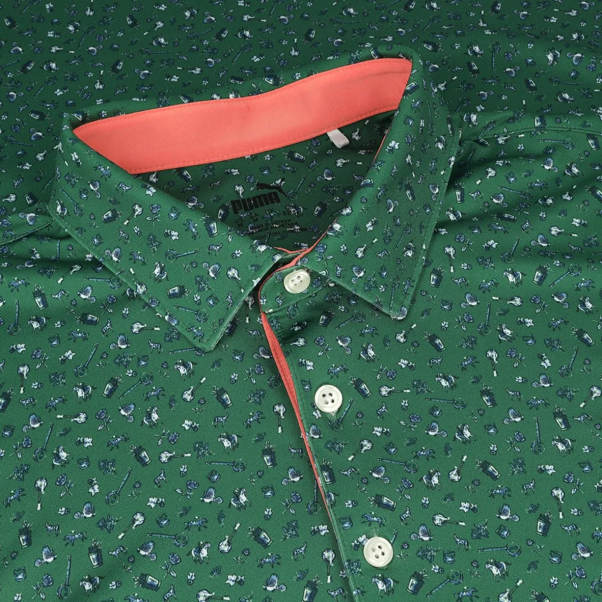Puma Mattr Superfecta Shirt Polo Short Sleeve Golf Apparel