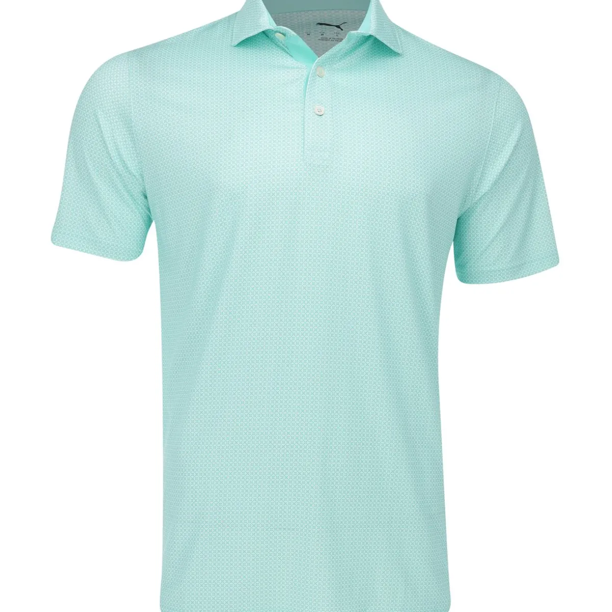Puma MATTR Tile Shirt Polo Short Sleeve Golf Apparel