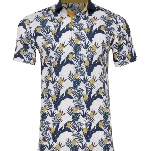 Puma MATTR Tropic Shirt Polo Short Sleeve Golf Apparel