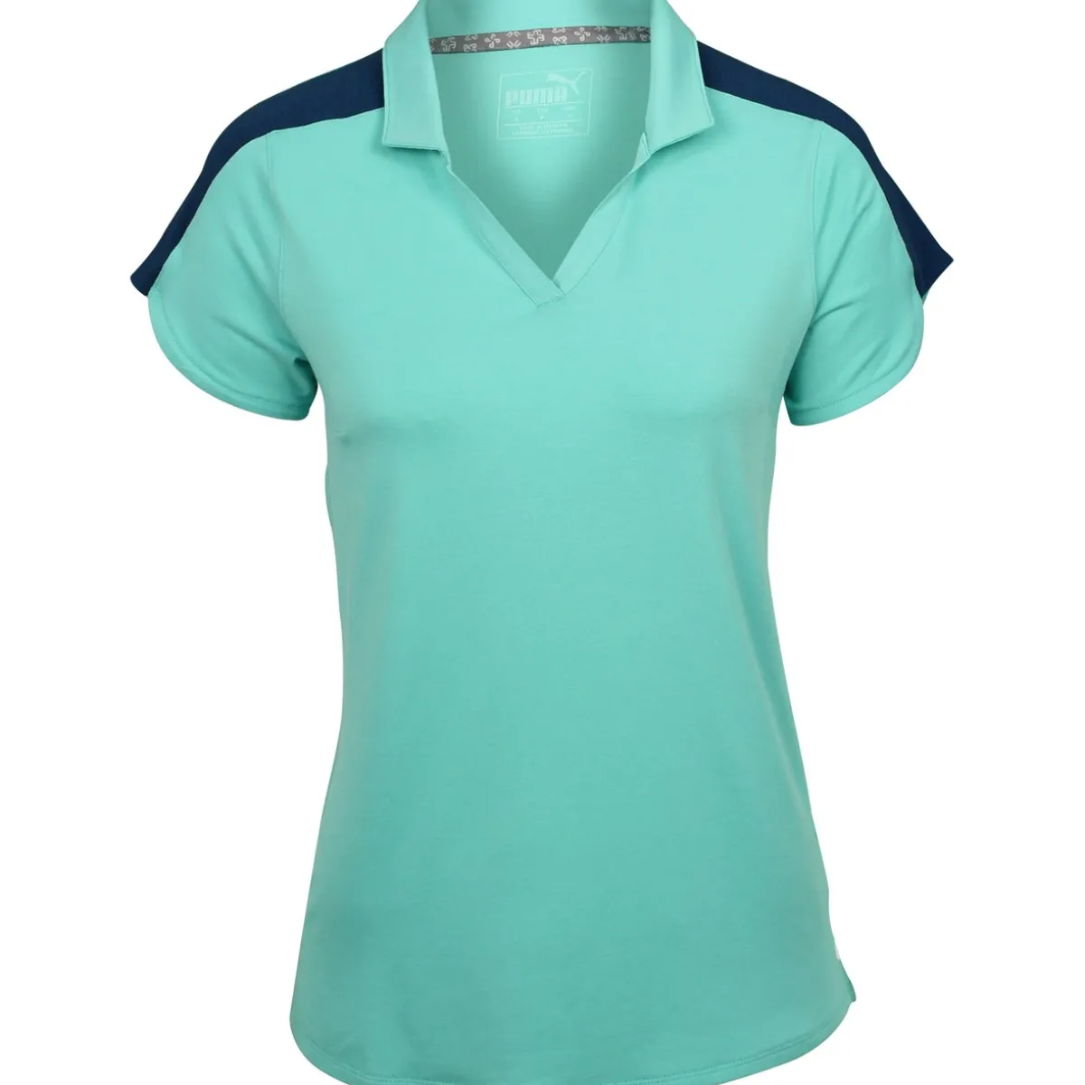 Puma Petal Shirt Polo Short Sleeve Golf Apparel