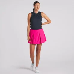 Puma Range Sleeveless Pique Shirt Polo Short Sleeve Golf Apparel