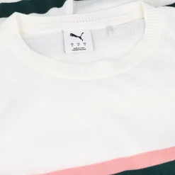 Puma Resort Stripe Sweater Crew Golf Apparel